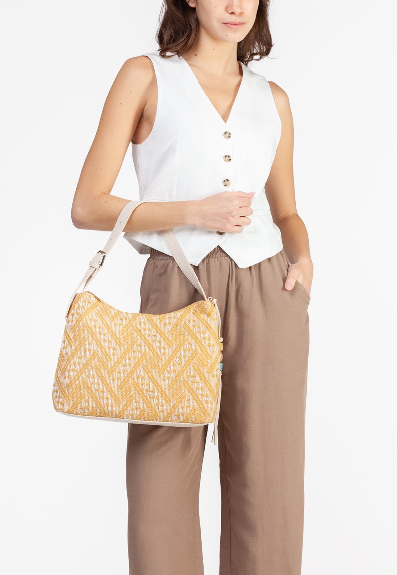 Miriade A SPALLA JULIA - Borsa a mano - giallo
