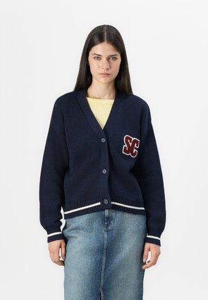 JXBROOK - Strickjacke - maritime blue