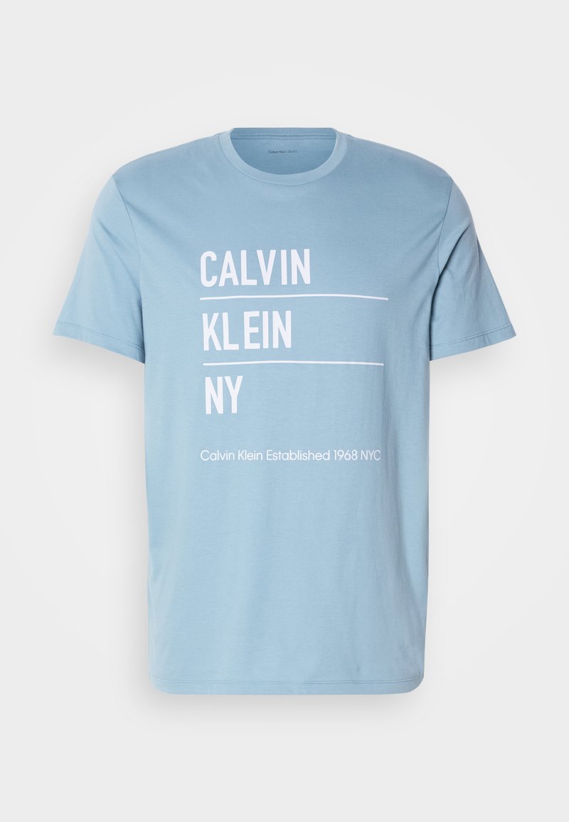 Calvin Klein Jeans T-shirt print blauwgrijs
