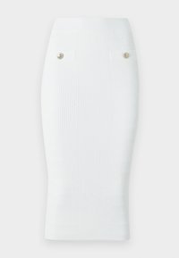 EVANGELINE SKIRT - Pieštukinis sijonas - cream white