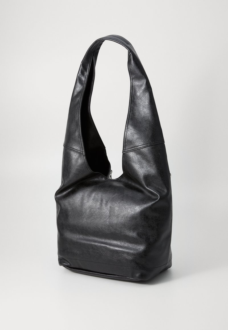 Sac à épaule Replay Shopper Bag – Noir, Motif Tacheté, Neuf Avec étiquettes