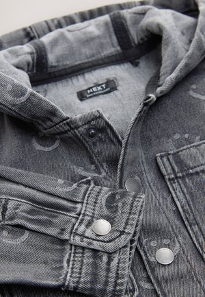 Next HOODED - Farmerdzseki - grey face aop