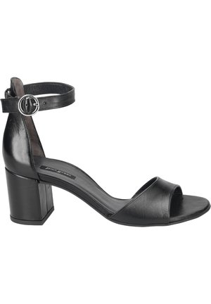 Paul Green Páskové sandály  - black