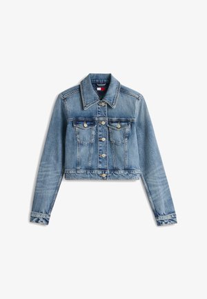 Tommy Jeans, VIVIANNE SLIM TRUCKER DJ8110 - Denimová bunda - denim light