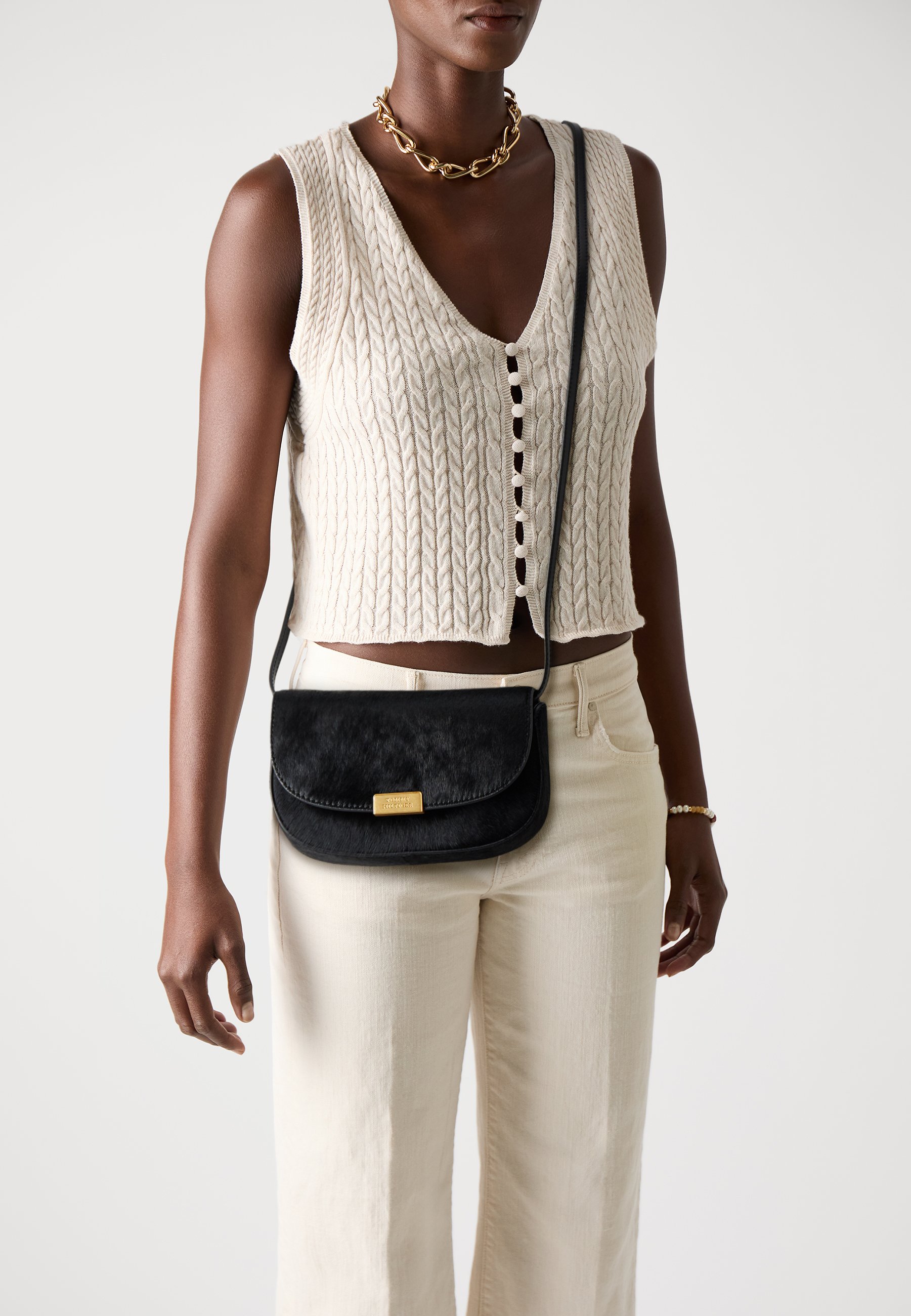 Tommy Hilfiger PARTY LE MINI CROSSOVER Borsa a tracolla black