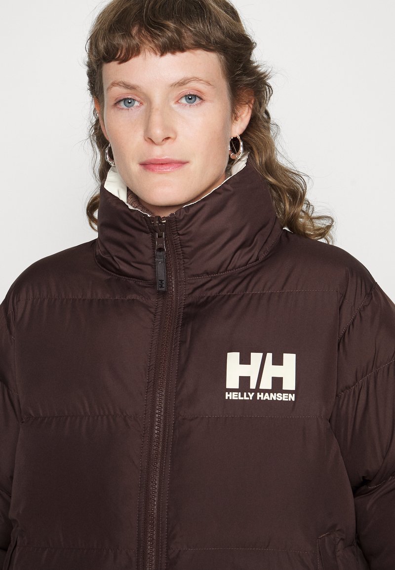 helly hansen brown jacket