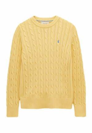 REGULAR FIT - CLASSIC CABLE - Maglione - yellow