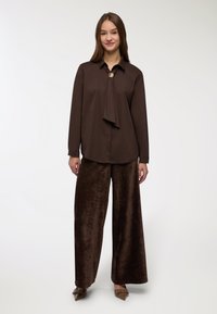 Terranova ML APPLICAZIONI - Camicia - marrone