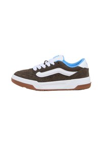 Vans HYLANE - Matalavartiset tennarit - dark brown