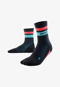 Selected, black blue pink