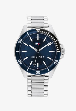 Watch - silver coloured blue