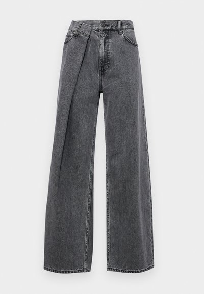 Won Hundred KELLY - Jean droit - dark grey