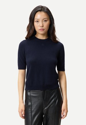 MIT KURZEN ÄRMELN - T-shirt basique - dark blue