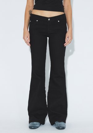 KILY - Bootcut jeans - solid black