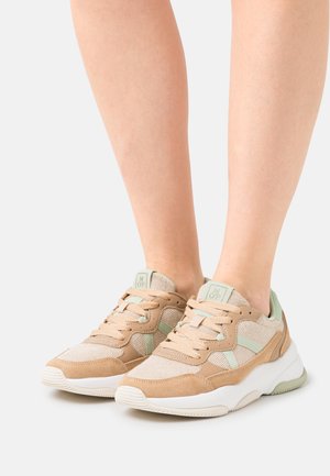 Marc O'Polo MIKA - Trainers - wheat field/mint