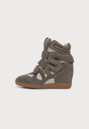 Steve Madden MAVIS - Ψηλά αθλητικά παπούτσια - taupe