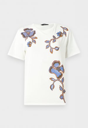 Tricou cu imprimeu - bianco