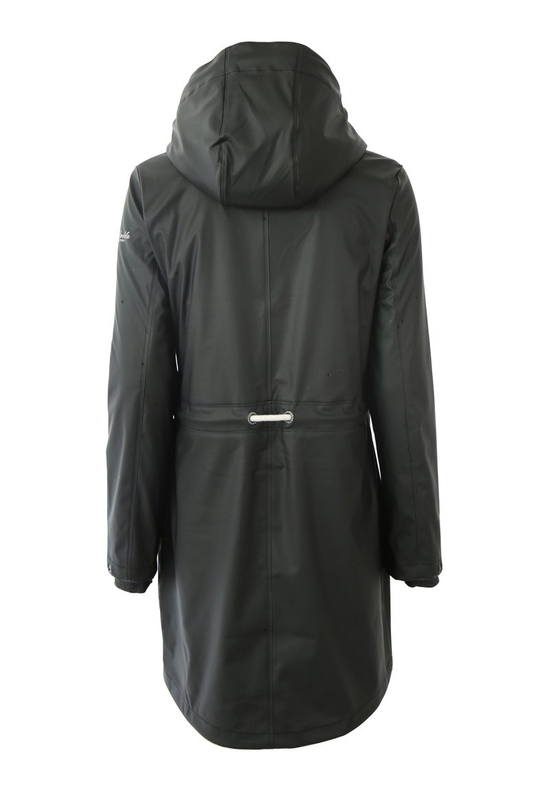 Damen Parkas | Schmuddelwedda SCHMUDDELWEDDA ALTIPLANO Regenjacke / wasserabweisende Jacke schwarz dunkelgrau melange/schwarz - Damen Parkas | Schmuddelwedda SCHMUDDELWEDDA ALTIPLANO Regenjacke / wasserabweisende Jacke schwarz dunkelgrau melange/schwarz -