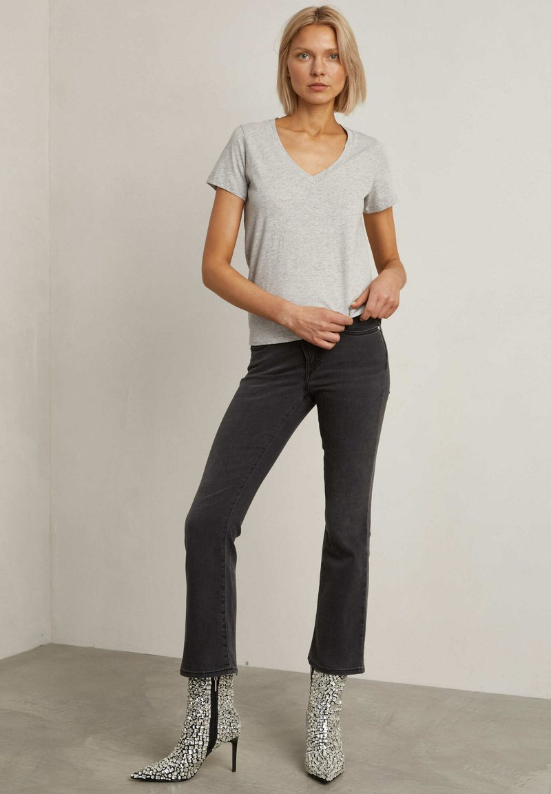 Damen T-Shirts | Hunkydory PEARL T-Shirt basic light grey melange/hellgrau - MB35821 Damen T-Shirts | Hunkydory PEARL T-Shirt basic light grey melange/hellgrau - MB35821