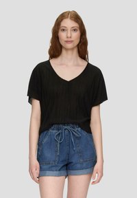 QS Jeans Shorts - dunkelblau