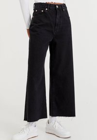 PULL&BEAR Jeans a zampa - black