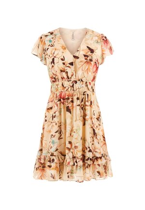 Guess KURZES BLUMEN - Day dress - blumenmuster