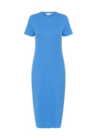 Saint Tropez ASTERSZ T-SHIRT Vestido ligero campanula/azul