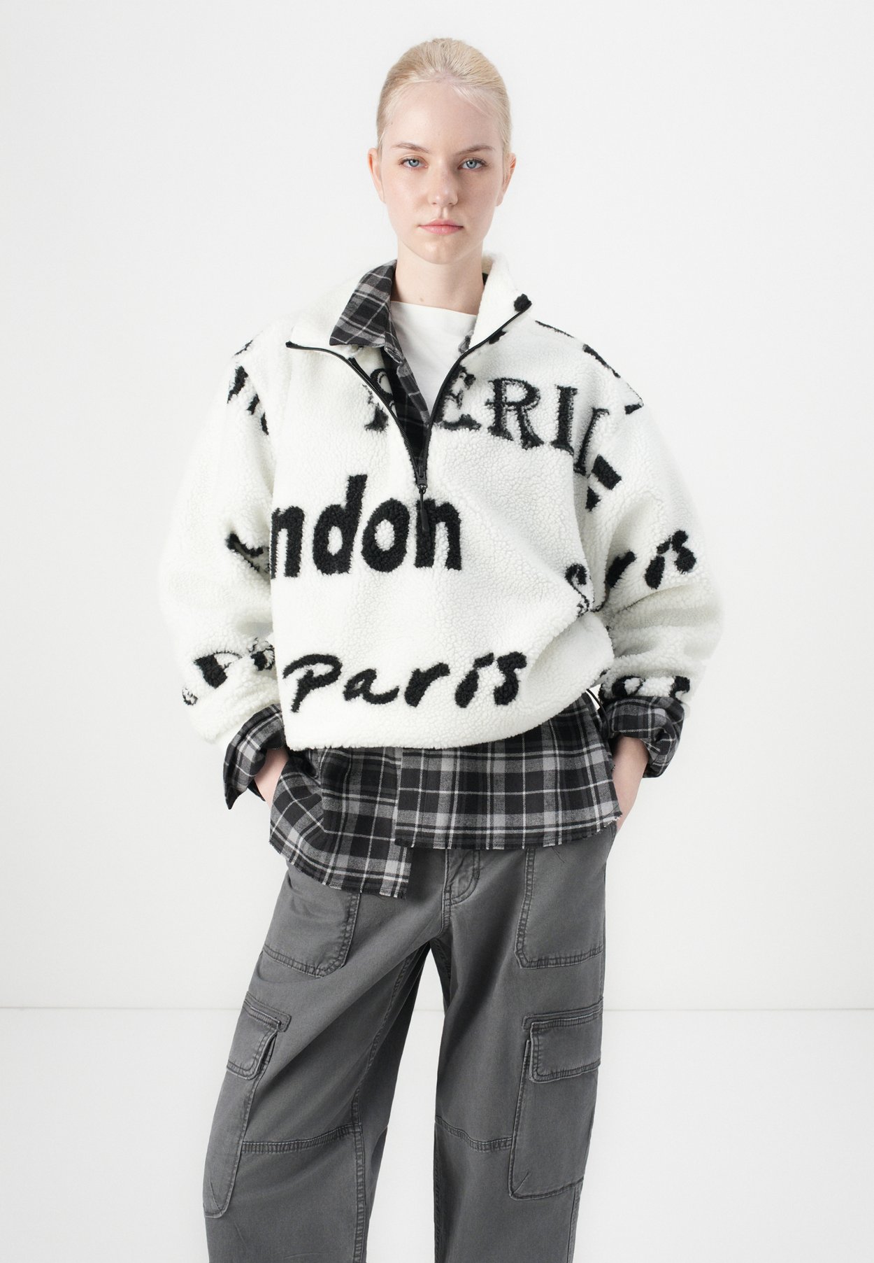 ONLNEW JANNE HALF ZIP BOX