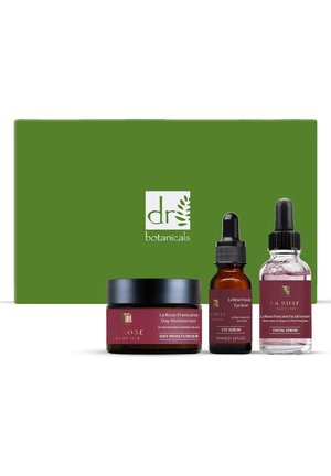 LA ROSE FRANCAISE DAY MOISTURISER, FACIAL SERUM, EYE SERUM SET - Gesichtspflegeset - brown