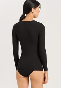 Hanro SOFT TOUCH - Langærmet T-shirt - black