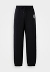 NMMILES UNISEX - Jogginghose - black/white