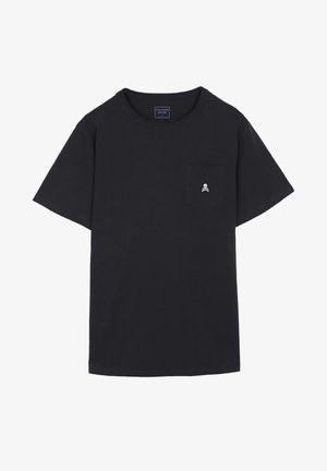 POCKET SKULL TEE - T-shirt basic - anthracite
