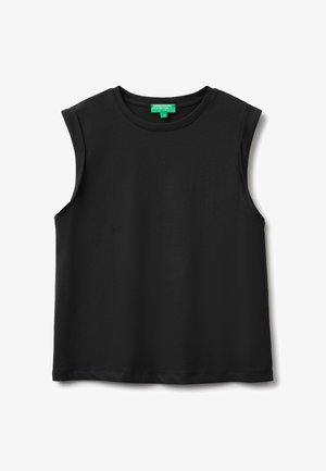 United Colors of Benetton, SLEEVELESS T-SHIRT.. - Top - black