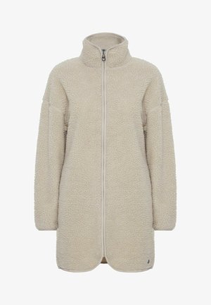 Oxmo OXTOVA TEDDY - Flīsa jaka - oyster