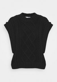 SLFPIPER VEST - Camisola - black