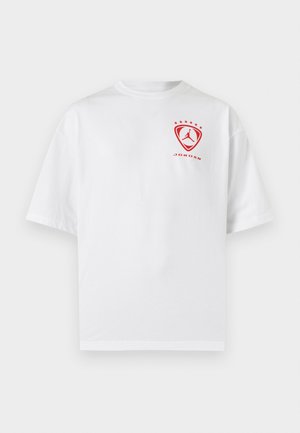 Jordan, Μπλουζάκι με στάμπα - white/university blue