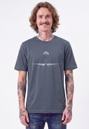watapparel, LOST IN SPACE UNISEX - T-Shirt print - blue grey