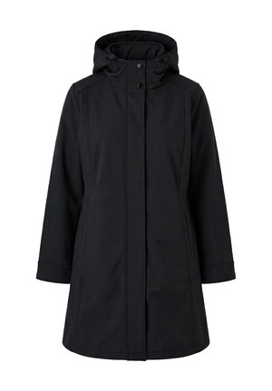 Ulla Popken, HYPRAR WATER-REPELLENT STRETCH FIT SOFTSHELL JACKET - Vinterfrakke - black