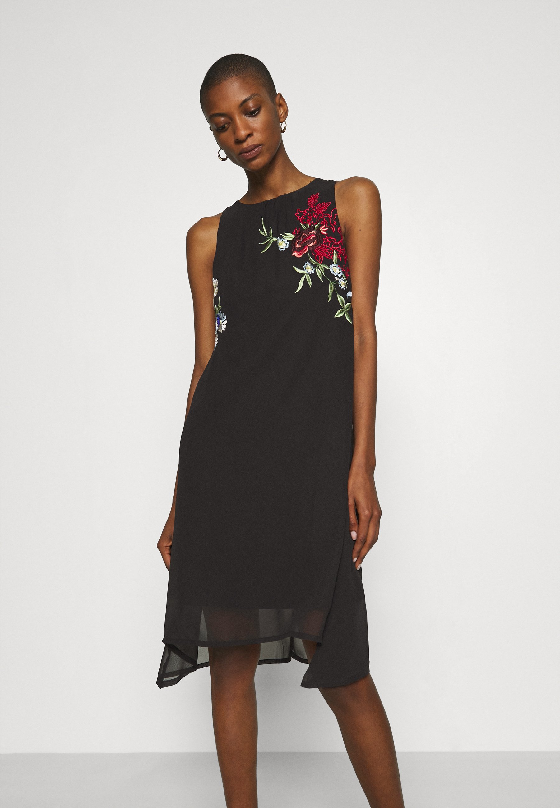 Desigual Vest Roma Cocktailkleid Festliches Kleid Black Schwarz Zalando At