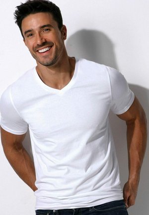3 PACK - Basic T-shirt - weiß