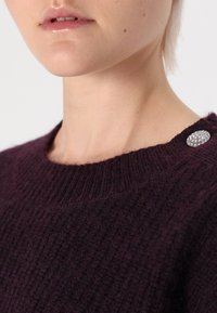 Vero Moda VMMEILANI O NECK PULLOVER - Pullover - plum perfect