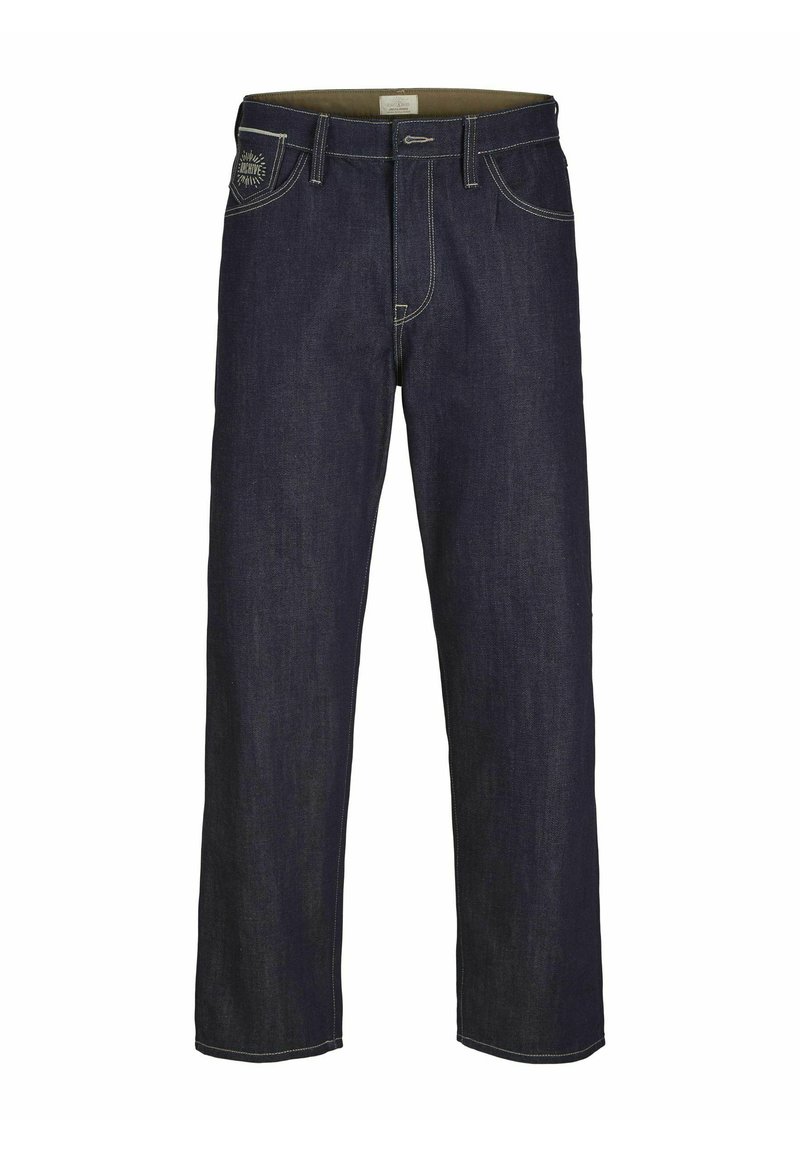 Jack & Jones - LOCKER GESCHNITTEN JJIEDDIE JJARCHIVE SELVEDGE  LOCKER - Sirgete säärtega teksad - blue denim, Suurenda