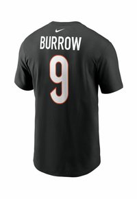 Nike Performance PLAYER CINCINNATI BENGALS JOE BURROW - T-shirt imprimé - noir