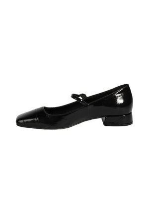 Ballerina's met enkelbandjes - black