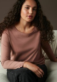 Next LONG SLEEVE STANDARD - Top dugih rukava - mottled pink