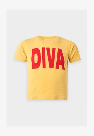 Carne Bollente, DIVA UNISEX - Μπλουζάκι με στάμπα - yellow