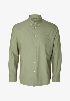 Selected Homme SLHREGRICK FLEX - Košile - vetiver