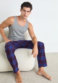 Björn Borg CORE PYJAMA PANTS - Donji dio pidžame - dark blue/bordeaux