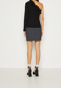 VILA Långärmad tröja - black