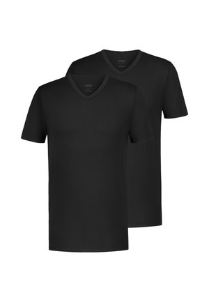 mey MEY 2 PACK - Unterhemd/-shirt - schwarz